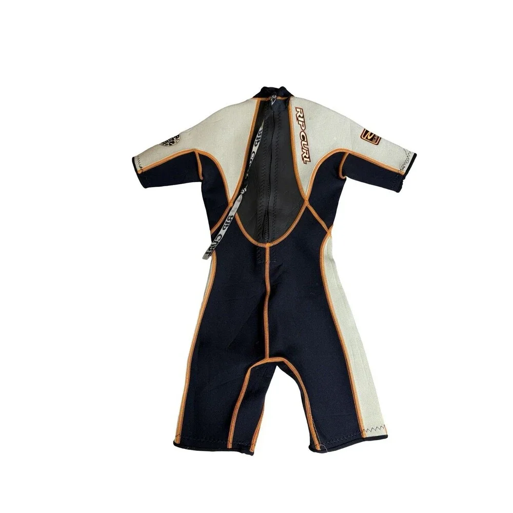 RIP CURL Boys Girls Sz 10 Wetsuit 2/2 Classic Short Sleeves Neoprene Wet Suit